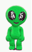Alien Dance Sticker