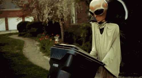 Alien Trash GIF