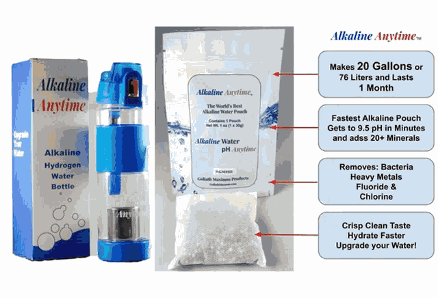 Alkaline Water Pitcher GIF