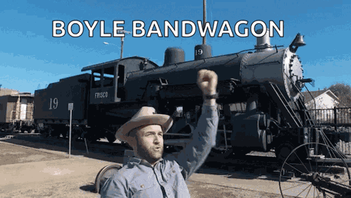 All Aboard Train GIF