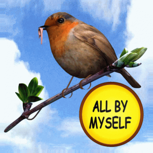 All By Myself Lonely GIF