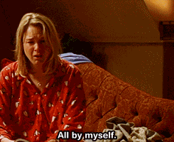 All By Myself Sad GIF
