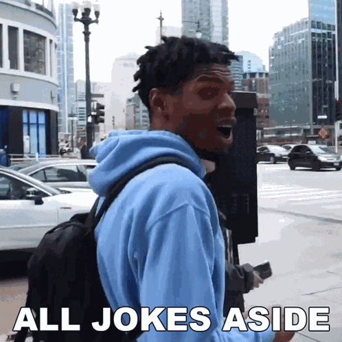 All Jokes Aside Rickey GIF