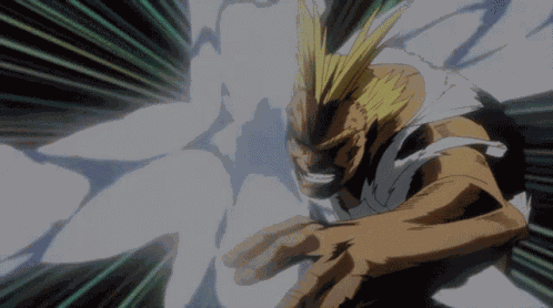 All Might GIF