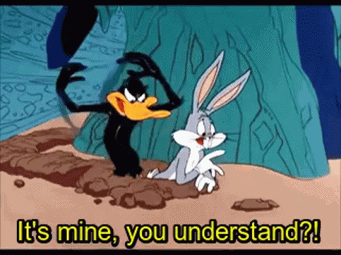 All Mine Funky Duck GIF
