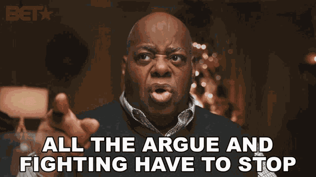 All The Arguing Fighting GIF
