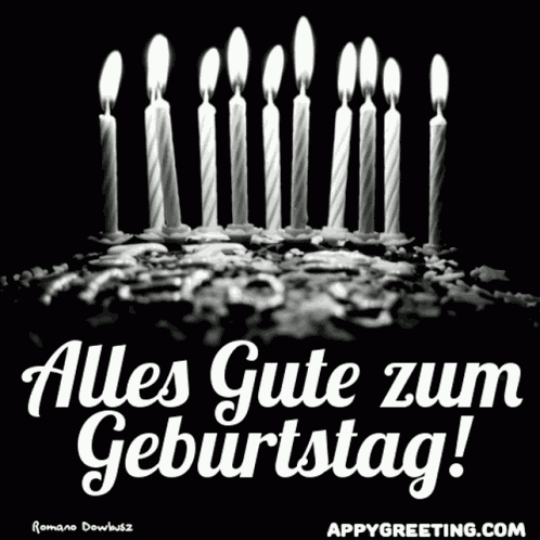 Alles Gute Zum Geburtstag Herzlichen Glückwunsch Zum Geburtstag GIF