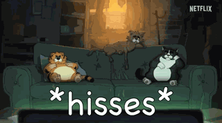 Alley Cats Hiss GIF