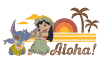 Aloha Sticker