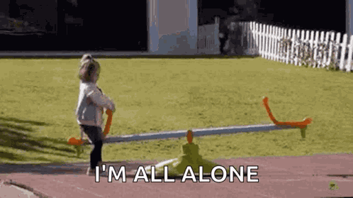 Alone GIF