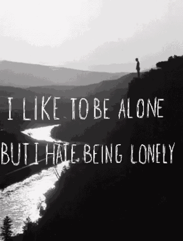 Alone GIF