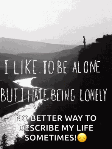 Alone GIF