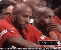Alonzo Mourning Gary Payton GIF