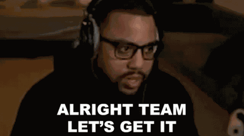 Alright Team Lets Get It The Black Hokage GIF