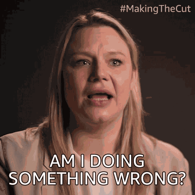 Am I Doing Something Wrong Georgia Hardinge GIF