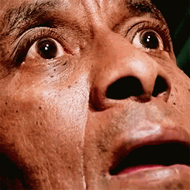 Amazed Black GIF