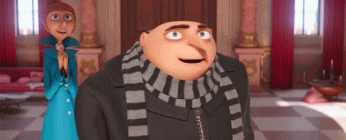 Amazed Felonious Gru GIF