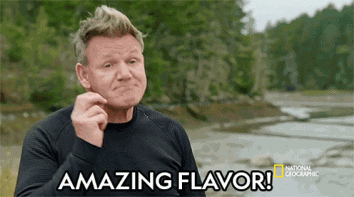 Amazing Flavor Gordon Tries Smoked Oysters GIF
