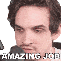 Amazing Job Nik Nocturnal Sticker