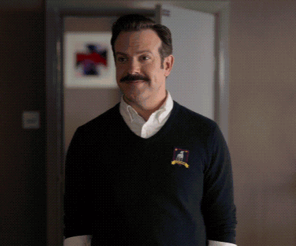 Amen Ted Lasso GIF