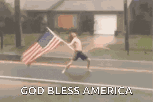 America Flag GIF