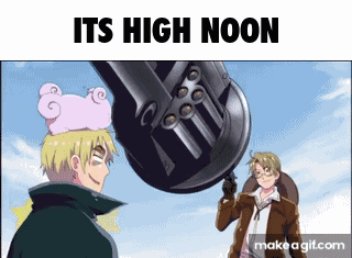America Hetalia Gun GIF