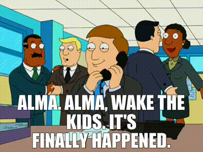American Dad Alma Wake The Kids GIF