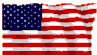 American Flag Flag Sticker