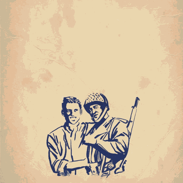 Americans Fought For Our Country Hold The Line And Protect GIF