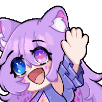 Amethyst Hayami Amethyst Sticker