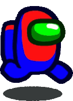 Among Us Among Us Colour Theory Sticker