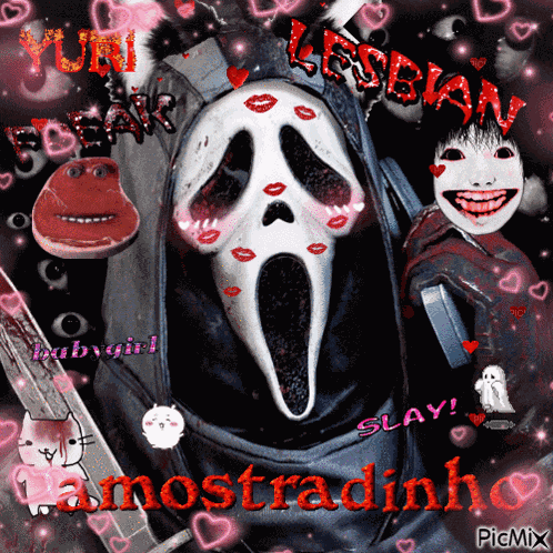 Amostradinho Ghostface GIF