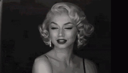 Anadearmas Blonde Marilyn Monroe Nc17ana Pretty Blondehair Blonde Kiss GIF