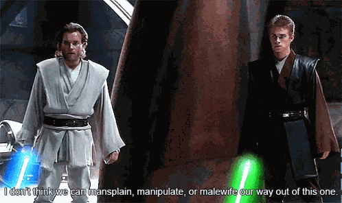 Anakin Obi Wan Kenobi GIF