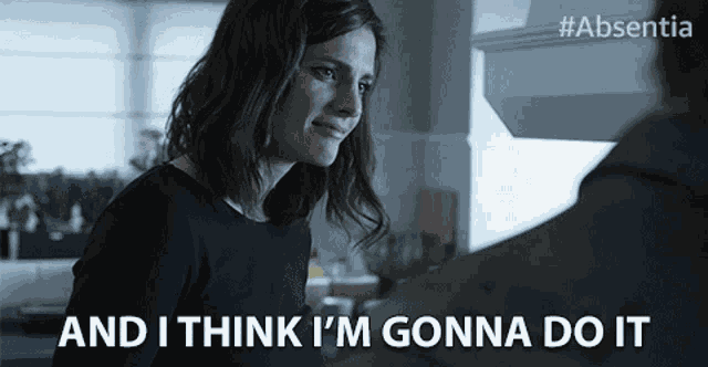 And I Think Im Gonna Do It Stana Katic GIF
