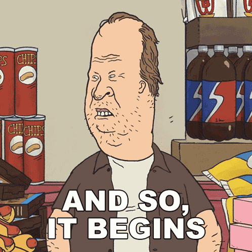 And So It Begins Butt-head GIF