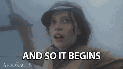 And So It Begins Starting GIF