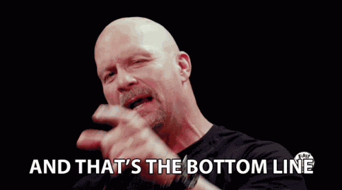 And Thats The Bottom Line Because I Said So GIF