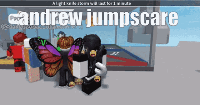 Andrew Jumpscare GIF