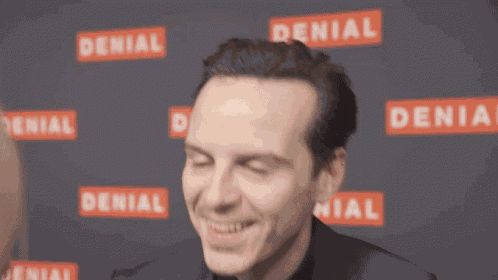 Andrew Scott Laugh GIF