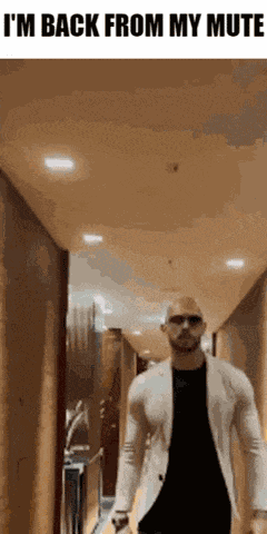 Andrew Tate Im Back From My Mute GIF