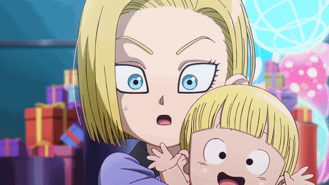 Android 18 Dragon Ball Daima GIF