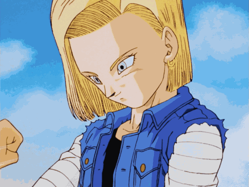 Android 18 Dragon Ball Z GIF