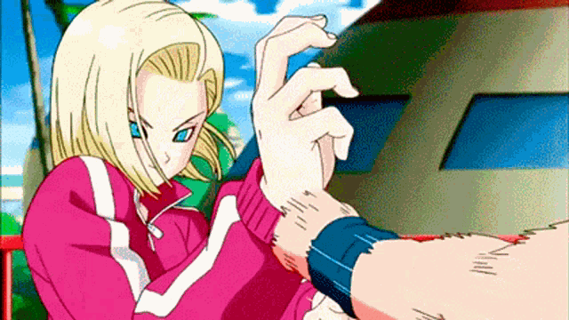 Android 18 GIF