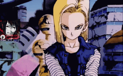 Android18 Blast GIF