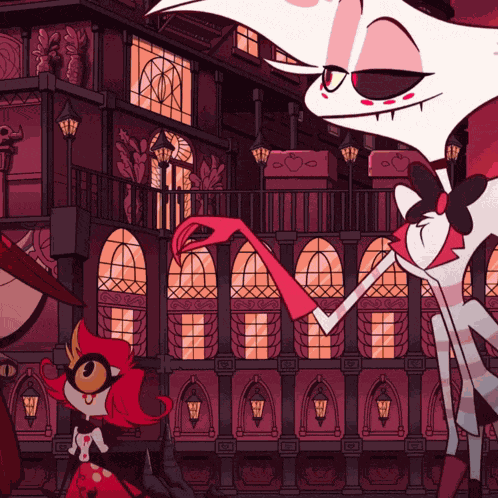 Angel Dust Besito GIF