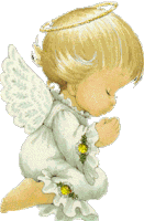 Angel Pray Sticker