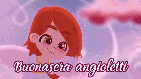 Angioletti Cherubini Amorini Buonasera Ti Amo Ti Voglio Bene Amore Affetto GIF