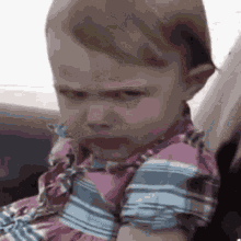 Angry Baby Eating GIF