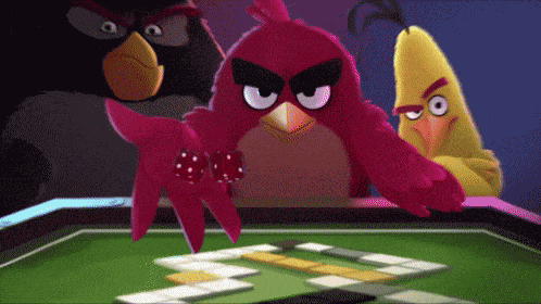 Angry Birds Dice If I Roll A 12 GIF